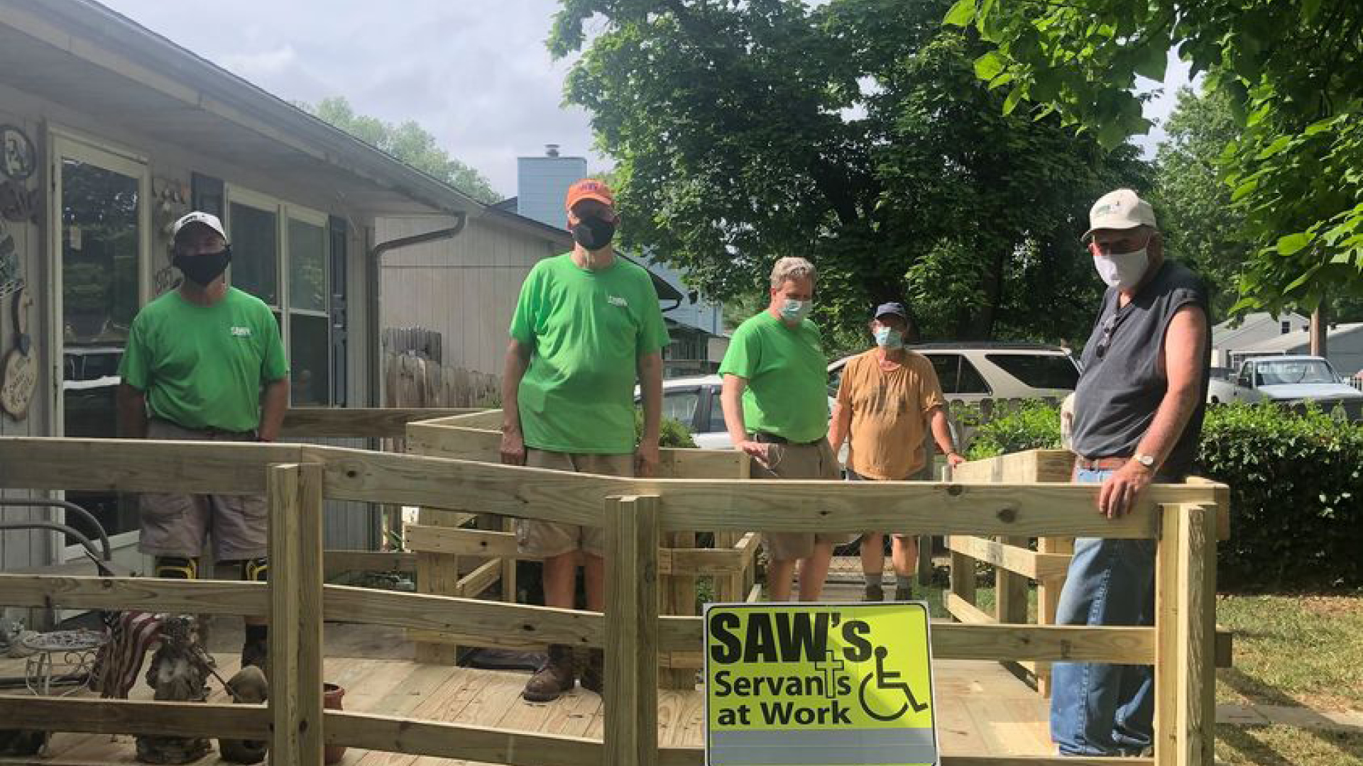 SAWs Ramp Building
Impacting the lives for low-income and disabled individuals, one ramp at a time.
